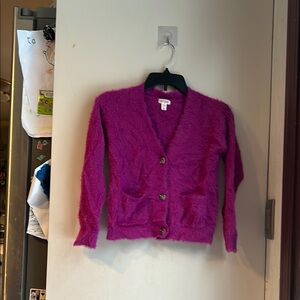 Kids Cat & Jack Purple Cardigan Jacket